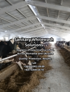 Sanitary whitewashing industrial facilities – Romania & Ukraine